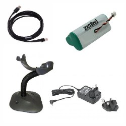 Accessories and components for barcode scanners